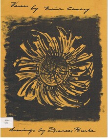 Book - ALEC H CHISHOLM COLLECTION: BOOK 'VERSES BY MAIE CASEY'