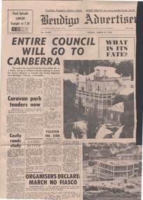 Newspaper - FORTUNA COLLECTION: ADVERTISER NEWSPAPER ARTICLE: FORTUNA 1970, 17th March, 1970