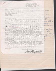 Document - CORRESPONDENCE: FREDERICK WILHELM KRAEMER, 16th February, 1980