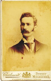 Photograph - HARRIS COLLECTION: MALE PHOTO, Nineteenth century