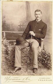 Photograph - HARRIS COLLECTION: MALE PHOTO, Nineteenth Century