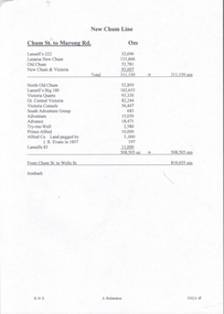 Document - NEW CHUM LINE OF REEF - GOLD PRODUCTION ON THE NEW CHUM LINE OF REEF