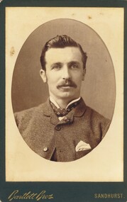 Photograph - HARRIS COLLECTION: MALE PHOTO, Ninteenth Century