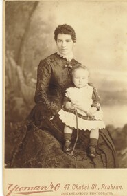 Photograph - HARRIS COLLECTION: PHOTO FEMALE AND BABY