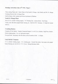 Document - SALE OF MINING PLANTS