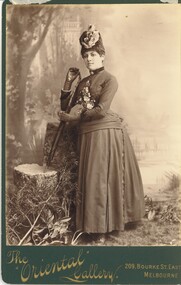 Photograph - HARRIS COLLECTION: FEMALE PHOTO, Late Ninteenth Century