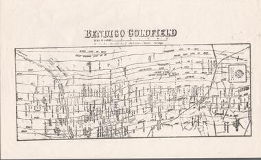 Map - BENDIGO GOLDFIELD MAP