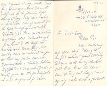 Document - LETTER FROM GRATTAN