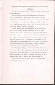 Document - TRANSCRIPT OF TAPE: JOHN HATTAM, August 1982