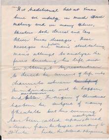 Document - NORMAN OLIVER COLLECTION: CHRISTMAS MESSAGE NOTES