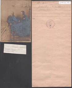Photograph - HARRIS COLLECTION:  JONATHAN HARRIS AND SON DAVID HARRIS