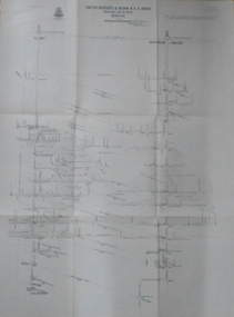 Map - UNITED HUSTLER'S & REDAN & K. K. MINES - PLAN OF THE UNITED HUSTLER'S & REDAN & K. K. MINES