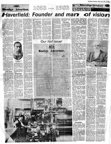 Document - R R HAVERFIELD: 130 YEARS SUPPLEMENT TO BENDIGO ADVERTISER