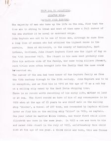 Document - CAPTAIN JOHN HEPBURN: FROM SEA TO SQUATTING