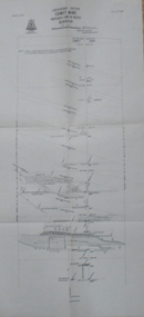 Map - COMET MINE - LONGITUDINAL SECTION COMET MINE