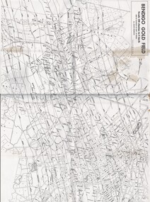 Map - MAP OF BENDIGO GOLDFIELDS