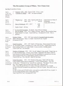 Document - DEVONSHIRE MINES - NOTES ON THE DEVONSHIRE GROUP OF MINES