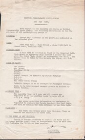 Document - BRITISH COMMONWEALTH YOUTH SUNDAY - 2 MAY 1965