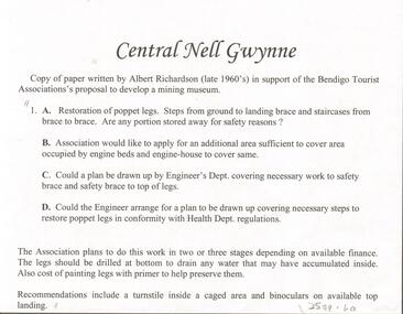 Document - CENTRAL NELL GWYNNE - DESCRIPTION OF THE CENTRAL NELL GWYNNE