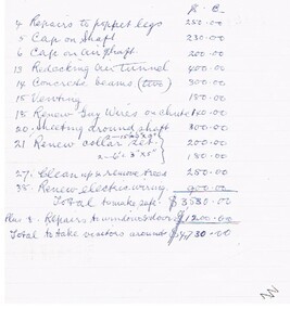 Document - CENTRAL DEBORAH GOLD MINE - QUOTE FOR REPAIRS