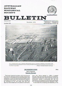 Magazine - AUSTRALIAN RAILWAY HISTORICAL SOCIETY BULLETIN