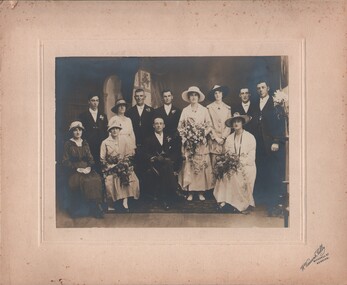 Photograph - FOSTER AND WILSON COLLECTION: WEDDING PHOTOGRAPH