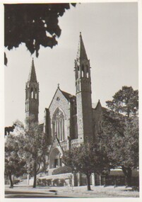 Photograph - CARWARDINE COLLECTION: SACRED HEART CATHEDRAL, BENDIGO, 8th April, 1953