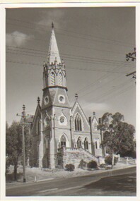 Photograph - CARWARDINE COLLECTION: PRESBYTERIAN CHURCH BENDIGO, 8th April, 1953