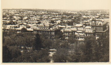 Photograph - CARWARDINE COLLECTION: VIEW FROM POPPET HEAD, BENDIGO, 22nd May,1939