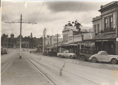 Photograph - CARWARDINE COLLECTION: HIGH ST EAGLEHAWK, 1953