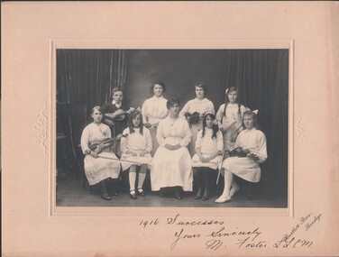 Photograph - FOSTER AND WILSON COLLECTION: PHOTOGRAPH, 1916