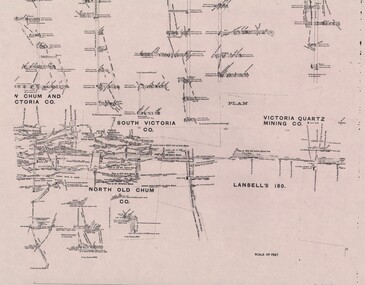 Negative - ALBERT RICHARDSON COLLECTION: TRANSPARENCIES OF MINE PLANS