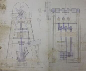Document - ALBERT RICHARDSON COLLECTION: ENGINEERING DRAWING