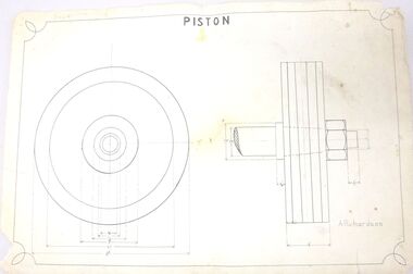 Document - ALBERT RICHARDSON COLLECTION: ENGINEERING DRAWING