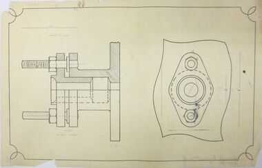 Document - ALBERT RICHARDSON COLLECTION: ENGINEERING DRAWING