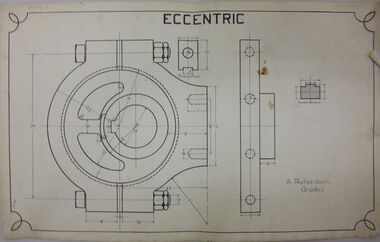Document - ALBERT RICHARDSON COLLECTION : ENGINEERING DRAWING