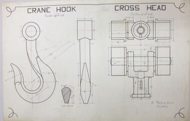 Document - ALBERT RICHARDSON COLLECTION: ENGINEERING DRAWING