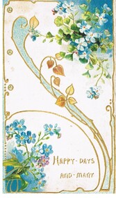 Document - MALONE COLLECTION: GREETING CARDS