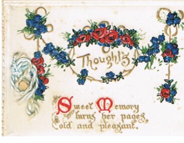 Document - MALONE COLLECTION: GREETING CARDS, 1916