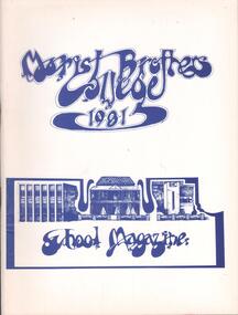 Magazine - MARIST BROTHERS SCHOOL MAGAZINES, 1981 to 1983