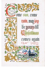 Document - MALONE COLLECTION: GREETING CARDS