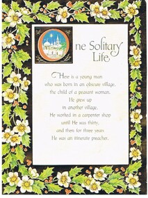 Document - MALONE COLLECTION: GREETING CARDS, 1983