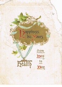 Document - MALONE COLLECTION: GREETING CARDS