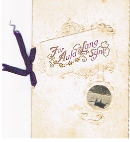 Document - MALONE COLLECTION: GREETING CARDS, 1903