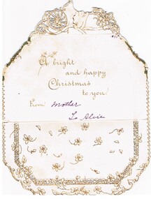 Document - MALONE COLLECTION: GREETING CARDS, 1895