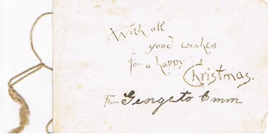 Document - MALONE COLLECTION: GREETING CARDS