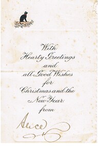 Document - MALONE COLLECTION: GREETING CARDS