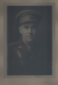 Photograph - PHOTOGRAPH:  MALE PORTRAIT SOLDIER WW1