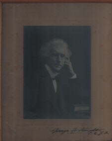Photograph - PHOTOGRAPH:  MALE PORTRAIT G.W. KNIGHTS