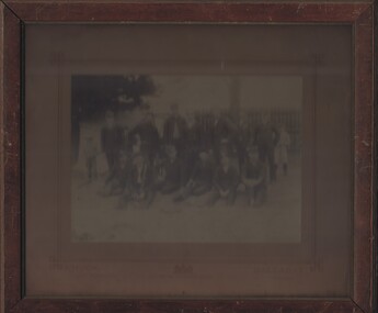 Photograph - PHOTOGRAPH:  BENDIGO TEMPERANCE FIRE BRIGADE, 1880's ?